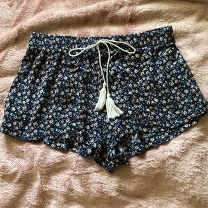 Floral summer shorts